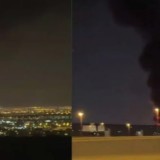 Дубай әуежайы аймағында дрон шабуылынан соң өрт шықты