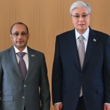 Қасым-Жомарт Тоқаев БАӘ-нің Қазақстандағы елшісін қабылдады