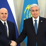 Тоқаев Ресей Премьер-министрін қабылдады