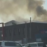 Алматыда Кенжехан базары маңында ірі өрт шықты