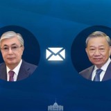 Мемлекет басшысы Вьетнам Президенті То Ламға құттықтау жеделхатын жолдады