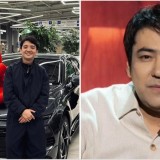 "Сүйінші, ағайын!" – Әнші Мейрамбек Беспаев өнердегі інісі Еркеш Хасенге қымбат көлік сыйлады (ВИДЕО)