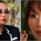 "Не болды соншама?" – Баян Алагөзова өзін мазақ қылған журналистің бетіне сағызын түкіріп жіберді (ВИДЕО)