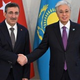 Тоқаев Түркияның вице-президентімен кездесті