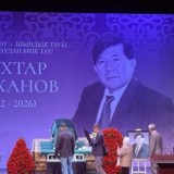 Алматыда ақын Мұхтар Шахановпен қоштасу рәсімі өтіп жатыр