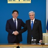 Қазақстан мен Моңғолия арасында автокөлік жолы салынады