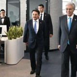 Президент Қасым-Жомарт Тоқаев Alem.ai халықаралық жасанды интеллект орталығын аралап көрді