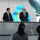 Қазақстан мен Израиль президенттері Alem.ai Халықаралық ЖИ орталығына барды