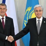 Мемлекет басшысы Қасым-Жомарт Тоқаев пен Чехия Премьер-министрі Андрей Бабиш шағын құрамда келіссөз жүргізді