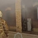 Қосшыда жанып жатқан үйден төрт адам құтқарылды