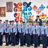 Жәнібек ауданында «Жас сақшы» полиция сыныбы ашылды