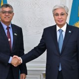 Мемлекет басшысы БҰҰ Дүниежүзілік метеорология ұйымының президенті Абдулла Әл-Мандусты қабылдады