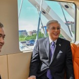 Тоқаев Astana LRT жұмысын іске қосты