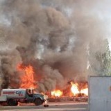 Шахтинскте өрт: екі жасөспірім күйік алды, біреуі қаза болды