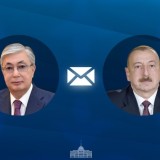 Мемлекет басшысы Әзербайжан Президентіне құттықтау жеделхатын жолдады
