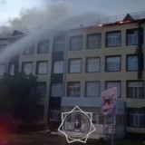 Қостанай облысында мектеп өртенді