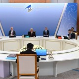 Мемлекет басшысы Жоғары Еуразиялық экономикалық кеңестің шағын құрамдағы отырысына қатысты