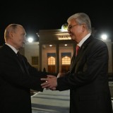Тоқаев Путинді елорда әуежайынан шығарып салды