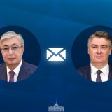 Тоқаев Хорватия Президентін Мемлекеттілік күнімен құттықтады