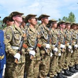 Көктемгі шақырылған сарбаздар әскери ант қабылдады