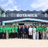 Қызылордада 3300-ден астам өсімдік егілген Ботаникалық бақ ашылды