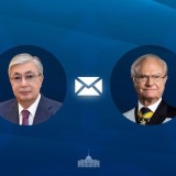 Тоқаев Швеция Королі XVI Карл Густавты Ұлттық күнмен құттықтады