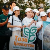 Алакөл жағалауында «EcoQadam» экологиялық форумы өтті