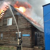 Ақмола облысында найзағайдан тұрғын үй өртенді