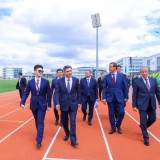 Бектенов Ұлттық спорт университетін арнайы барып тексерді
