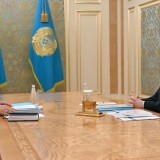 Аида Балаева Президентке жаңа Конституцияны іске асыру барысын баяндады
