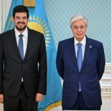 Президент Euronews директорлар кеңесінің төрағасы Педро Варгас Давидті қабылдады