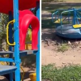 Ақмола облысында өз қаржысына балалар алаңын салған кәсіпкер 1,25 млн теңге айыппұл арқалады