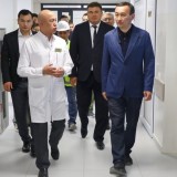 Ұлытау облысының әкімі Жезқазғандағы әлеуметтік және инфрақұрылымдық нысандарды аралады