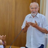 Ұлытау облысының әкімі Есет Байкен өңір ақсақалдарымен кездесті