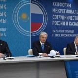 Тоқаев: Қазақстан мен Ресей Еуразияның басты көлік дәлізіне айналуы тиіс