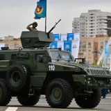 Қазақстан жолдарында әскери техника жүреді