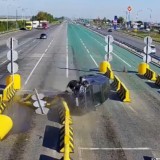 Астана – Щучинск тасжолында жүргізуші рөлде ұйықтап, жол апатына түсті