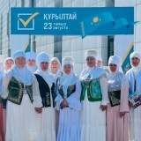 Шымкентте ақ жаулықты әжелер сайлауда өз таңдауын жасады