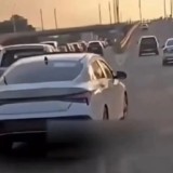 Алматыда жол ережесін әдейі бұзған жүргізуші қамауға алынды