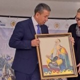 Сырдан шыққан қаламгер, қылқалам шебері Ағымсалы Дүзелхановтың 75 жылдығына орай көрме өтті