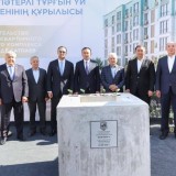 Ұлытау облысында 300 пәтерлі тұрғын үй кешендерінің құрылысы басталды