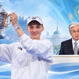 Тоқаев Рыбакинаны АҚШ-тағы жеңісімен құттықтады