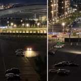 "Барыс Арена" маңындағы дрифт жол апатымен аяқталды