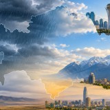 Елдің солтүстігі мен батысында жаңбыр жауады