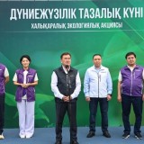 Сыр өңірінде дүниежүзілік тазалық күніне орай жаппай экологиялық акция өтті