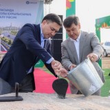 Президент тапсырмасына сәйкес Шымкентте үш ірі әлеуметтік және инфрақұрылымдық нысанның құрылысы басталды