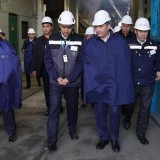 Олжас Бектенов Балқаш қаласындағы жүйе құраушы кәсіпорындар жұмысымен танысты