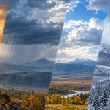 10 қазанға арналған ауа райы болжамы: Қазақстанның шығысында қар жауып, кей өңірлерде күн жылынады