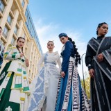 Жаңа адамдар фэшн-перформанс арқылы Қазақстанның жетістіктерін таныстырды