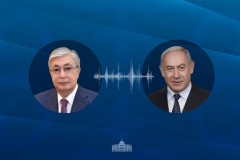 Тоқаев Биньямин Нетаньяхумен телефон арқылы сөйлесті